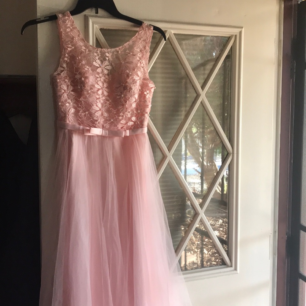 Blush dress